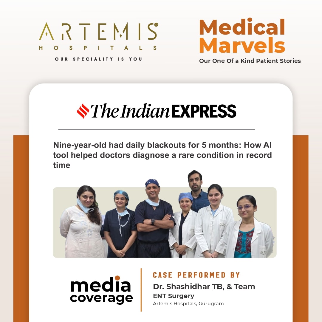 artemis-hospitals-featured-in-the-indian-express-for-pioneering-use-of-ai-in-rare-case-diagnosis